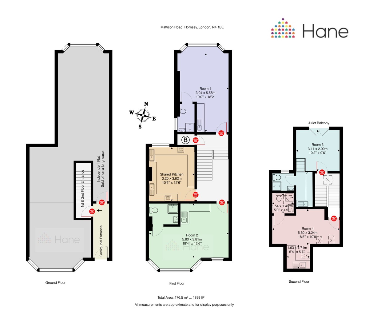 Floorplans For Mattison Road, Haringey